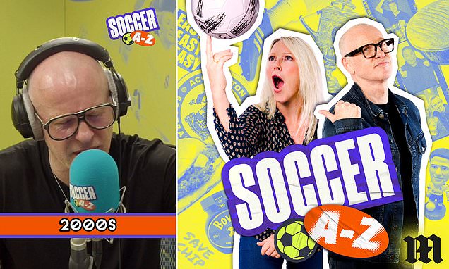 Snow Patrol's Gary Lightbody reveals why he was so nervous to go on Soccer AM as he makes guest appearance on Soccer A-Z podcast