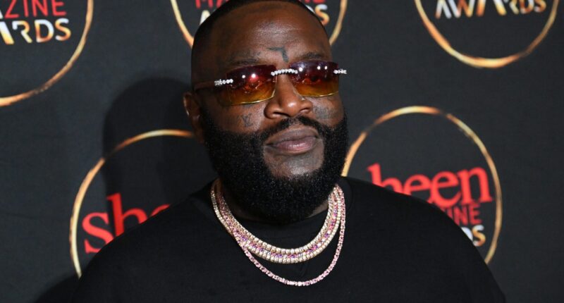 Social Media Reacts After Rick Ross Get Cozy With Alleged New Boo Justice J Williams