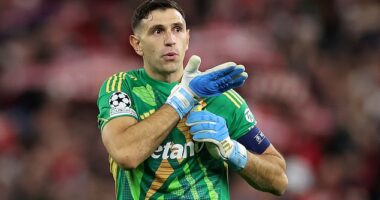 Emiliano Martinez's heroics helped Aston Villa beat Bayern Munich in the Champions League