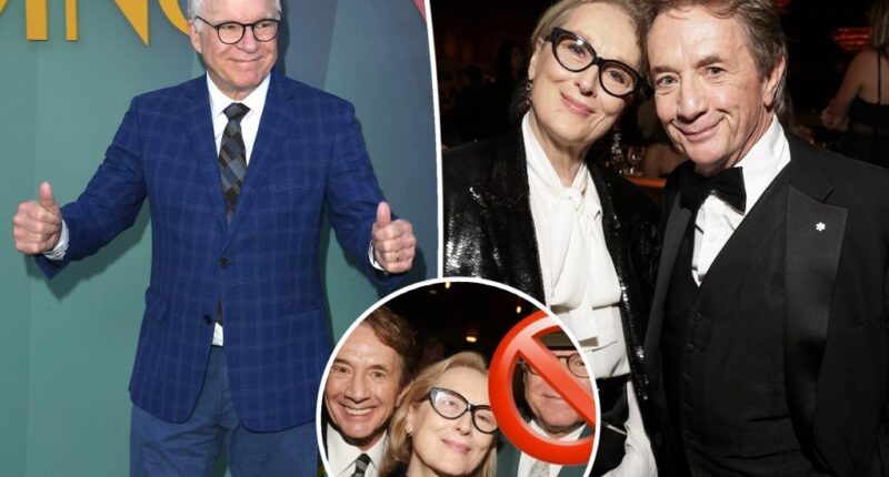 Steve Martin reacts to Meryl Streep and Martin Short dating rumors