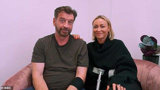 Strictly Come Dancing fans have been left baffled over whether Nick Knowles will return to the show amid his injury (pictured with pro partner Luba Mushtuk)