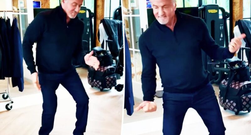 Sylvester Stallone awkwardly dances to Motown song — and fans can't get enough