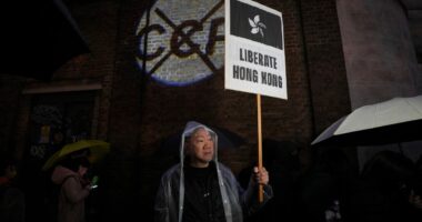 Taiwan deports Chinese couple who snuck onto island and disrupted pro-democracy event