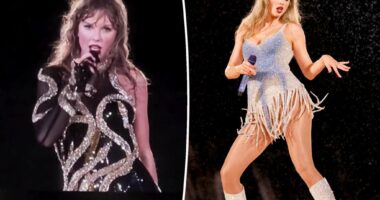 Taylor Swift debuts new Eras Tour outfits in Miami