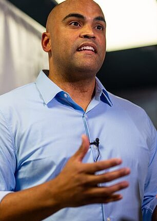 Democratic Senate candidate Rep. Colin Allred