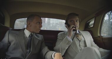 The Donald Trump biopic The Apprentice has received largely positive reviews from critics who have praised it as a 'gleeful' and fast-paced story with strong performances