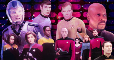 Star Trek Character Collage