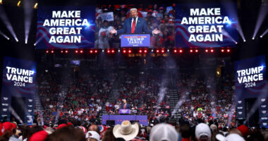 The RCP Polling Average Gives Trump a Landslide Win.