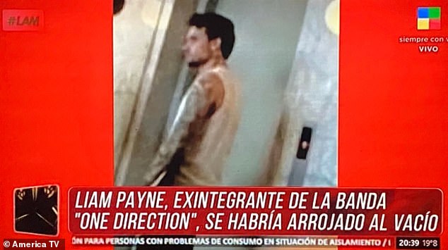 A purported final photograph of Liam Payne at the the Casa Sur Hotel in Buenos Aires shows the singer leaning against a wall wearing a white sleeveless top with his tattoos visible