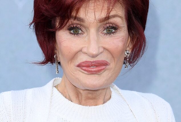 Pictured: Sharon Osbourne walking the red carpet at the Los Angeles premiere of The Bikeriders in June