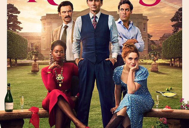 Disney+'s adaptation of Jilly Cooper's 1988 bonkbuster Rivals - which centres around an ongoing feud between regional TV station controller Lord Tony Baddingham (David Tennant) and ex Olympian turned Tory MP Rupert Campbell-Black (Alex Hassell)