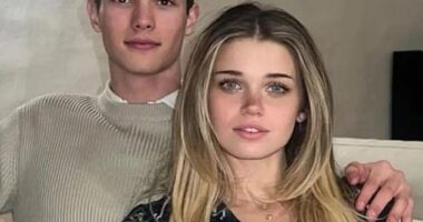 Estelle Ogilvy (right) reportedly went from dating Argentinian driver Franco Colapinto to seeing British rival Oliver Bearman (left) only to then go back to Colapinto