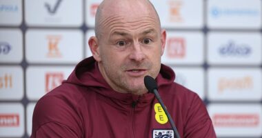 Lee Carsley claimed the next England manager should be 'world class' and have won trophies