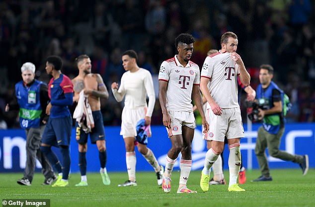 Bayern Munich's stars have been slammed by the German press after they lost 4-1 to Barcelona