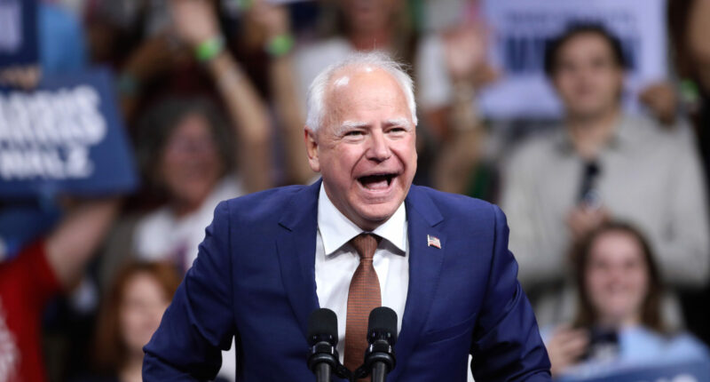 Tim Walz Funds Nonprofit That Helps Homeless Do 'Booty Bumps.'