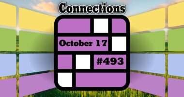 Today's Connections Hints & Answers For October 17, 2024 (Puzzle #493)