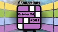 Today's Connections Hints & Answers For October 24, 2024 (Puzzle #501)