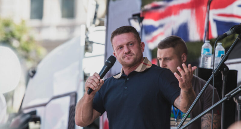 Tommy Robinson Arrested on TERROR Charges for Not Giving Away His Phone PIN Code.