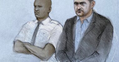Tommy Robinson jailed for 18 months for contempt after repeating libellous claims against Syrian refugee