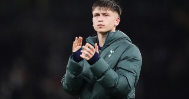 Mikey Moore shone on his first start at the Tottenham Hotspur Stadium on Thursday night