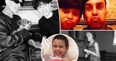 Travis Barker celebrates son Landon's 21st birthday