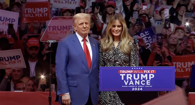 Trump Aims For A National Mandate With Huge New York Rally