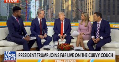 Former President Donald Trump called himself a 'stable genius' in response to Kamala Harris' attacks on him as 'unhinged'