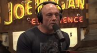 Joe Rogan at his podcast studio in Austin, Texas