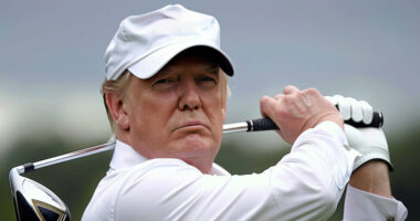Trump’s Golf Plans Halted Until Post-Election Over Safety Concerns.
