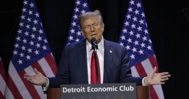 Trump’s ‘DJT’ stock resumes rally with less than a month until presidential election