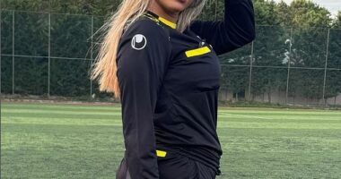 Referee Elif Karaarslan, 24, has been hit with a 90-day ban by the Turkish Football Federation