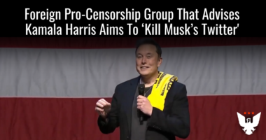 U.K. Censorship Org Advising Kamala Aims To ‘Kill Musk’s Twitter'