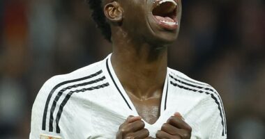 Vinicius Jr and Real Madrid 'will now BOYCOTT tonight's glitzy Ballon d'Or ceremony