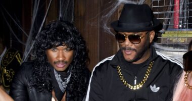 Watch Tyler Perry Party With Usher's Backup Dancer At Concert