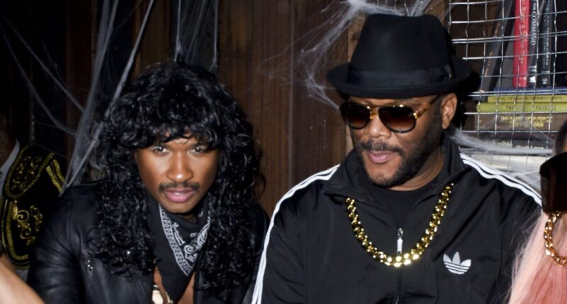 Watch Tyler Perry Party With Usher's Backup Dancer At Concert