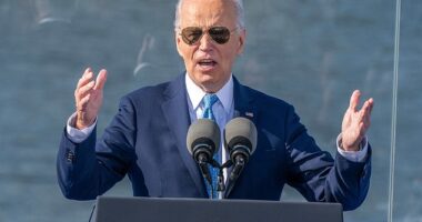 The White House launched into panic mode on Tuesday night after President Biden referred to Donald Trump supporters as 'garbage'