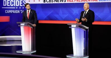 The two vice presidential hopefuls sparred over abortion, immigration and the economy