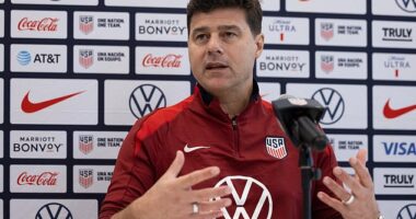 Mauricio Pochettino explained on Wednesday that he was 'worried' about Christian Pulisic's workload