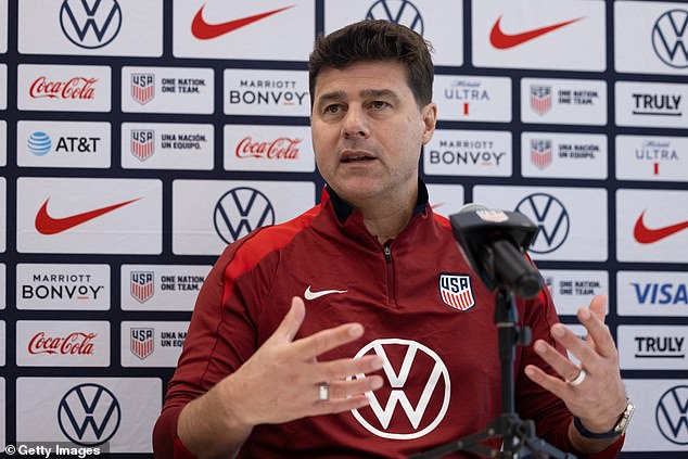 Mauricio Pochettino explained on Wednesday that he was 'worried' about Christian Pulisic's workload