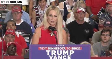 Shannon Owen, the wife a Minnesota police officer killed in the line of duty last year, told Gov. Tim Walz not to attend her husband's funeral of he would be escorted off site