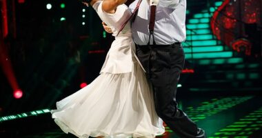 Wynne Evans has gushed over his strong bond with Strictly partner Katya Jones and says she's helped him become more 'body confident' - as he brushed off his awkward wandering hand moment from Saturday night's episode