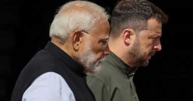 Zelensky asks Modi to use his influence to end Russia’s war and help bring back Ukrainian children