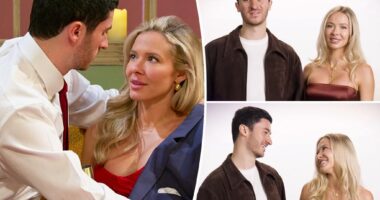 ‘Love Is Blind’ pair Leo and Brittany reunite to announce Season 7 reunion