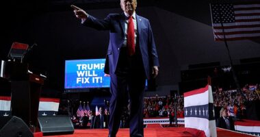 Donald Trump held what he said was his last campaign rally. He said he had held more than 900 of them