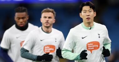 Man City vs Tottenham - Premier League: Live score and updates as Spurs star booked inside 14 SECONDS as Erling Haaland wastes glorious opportunity in chaotic start to game at a rainy Etihad Stadium