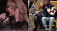 Adele shows off massive pear-shaped engagement ring from fianće Rich Paul