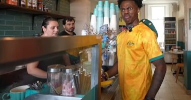 Darren Watkins Jnr, better know as IShowspeed online, was charged $3 for the piece of fruit at Sin Bondi, in Sydney's east during a three-hour livestream on Thursday