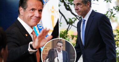 Andrew Cuomo seen voting in NYC