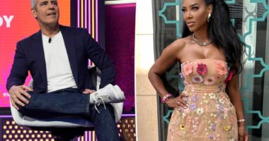 Andy Cohen reacts to Kenya Moore taking accountability for 'RHOA' sex poster scandal