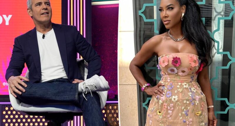 Andy Cohen reacts to Kenya Moore taking accountability for 'RHOA' sex poster scandal